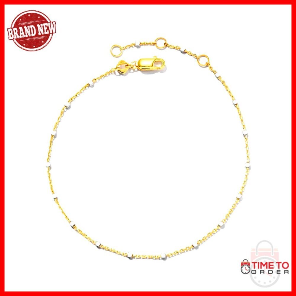 Sterling Silver Satellite Chain Bracelet with Lobster Claw Clasp